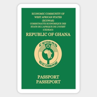 Ghana passport Sticker